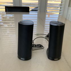 Dell AX210 USB Stereo Speaker System, Black
