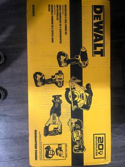 DEWALT 5-TOOL BRUSHLESS COMBO KIT