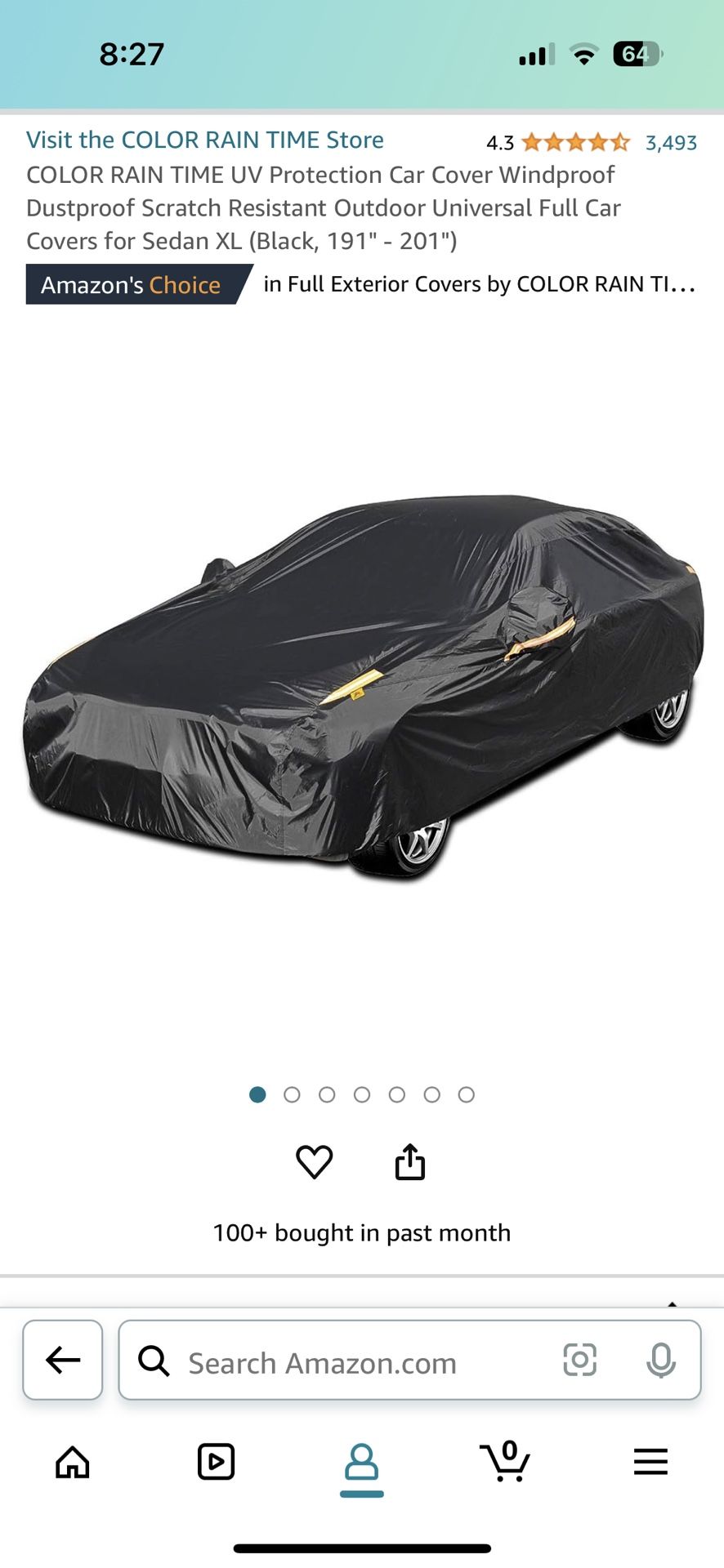 Sedan Car Cover