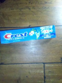 Crest toothpaste