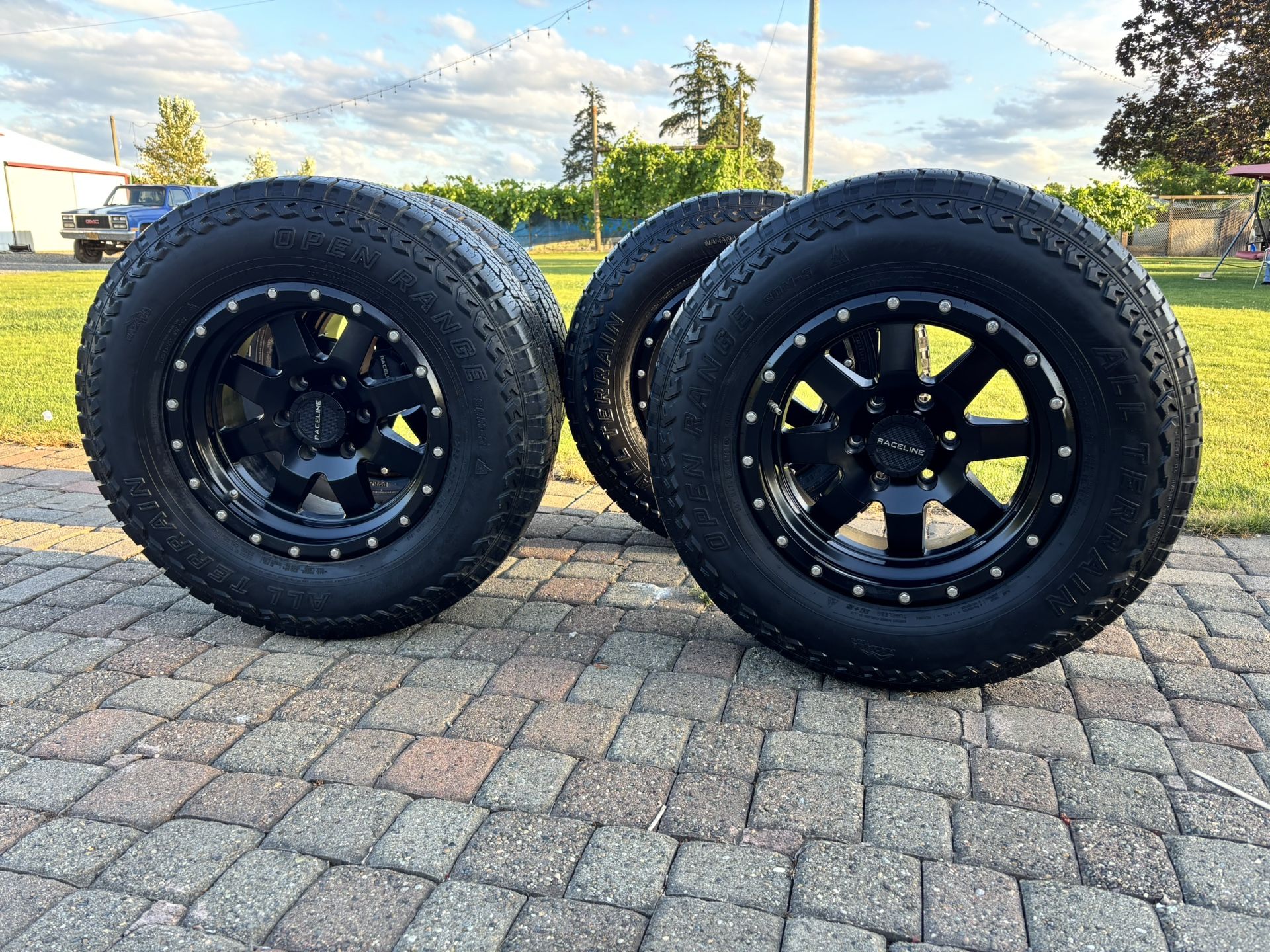 Raceline Bead Lock Tires 