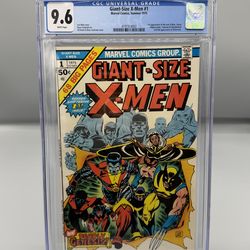 Giant Size X-Men 1! CGC 9.6 white pager