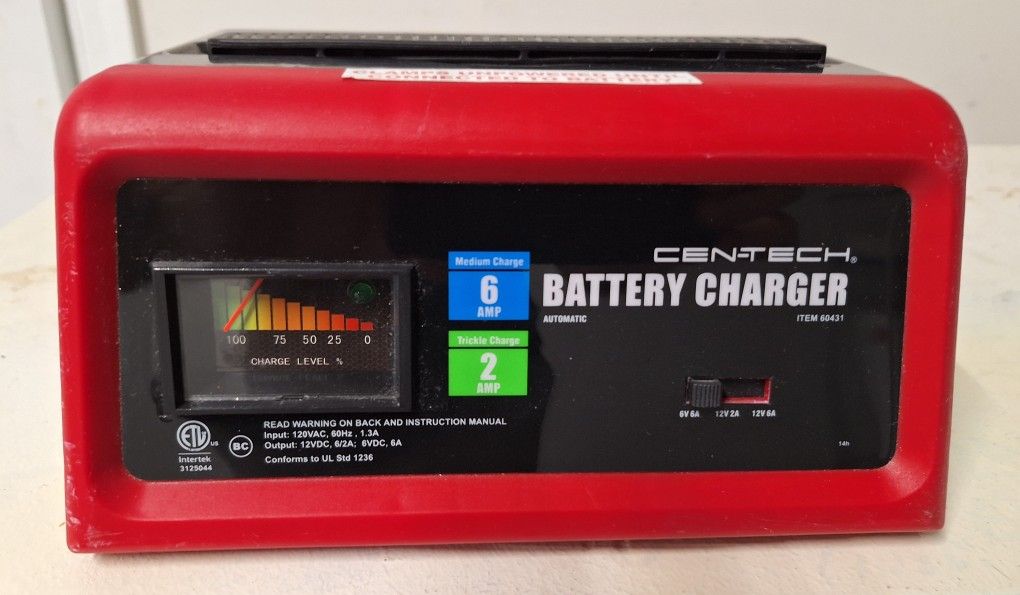 Cen-Tech Battery Charger - 60431