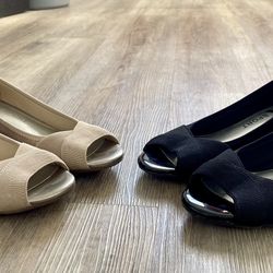 Anne Klein Low Wedges