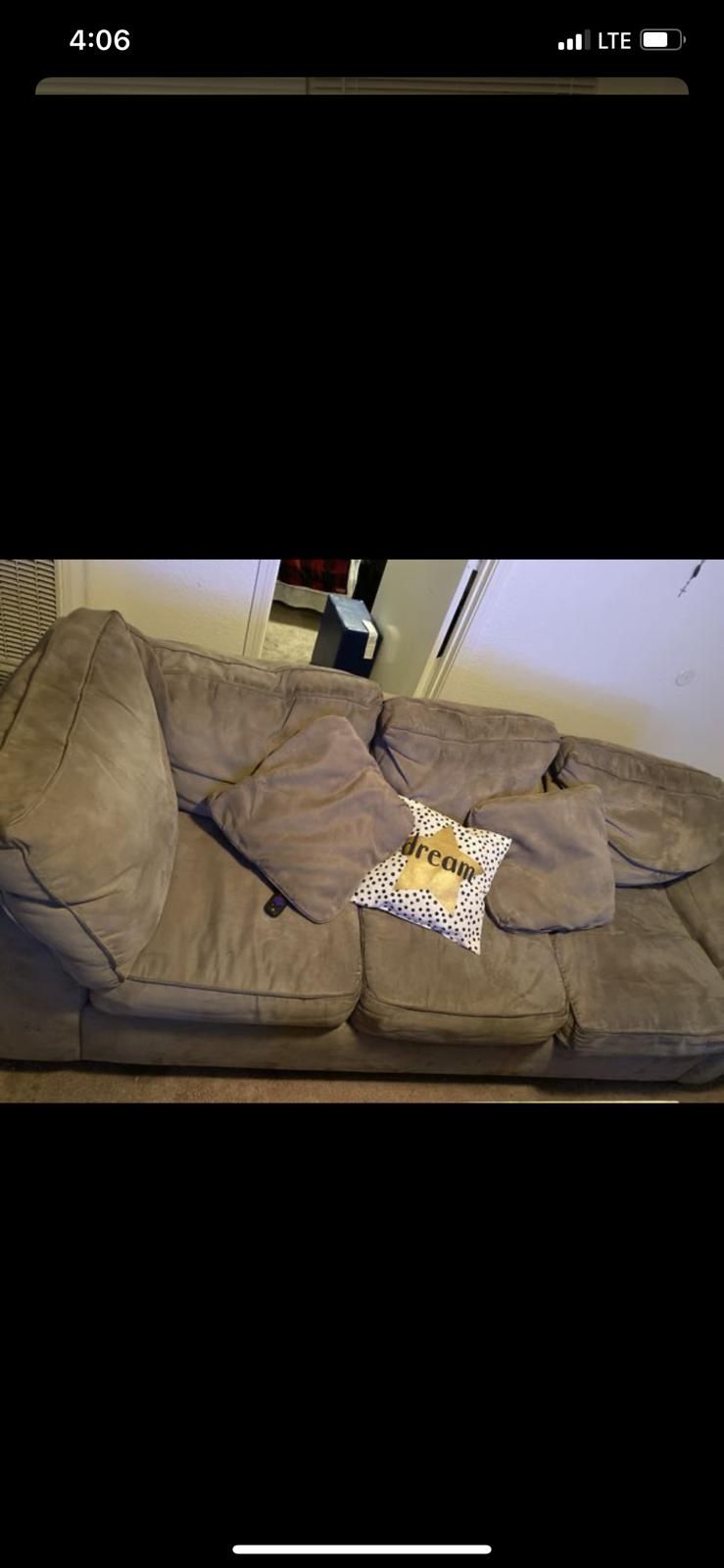 Sectional couch for FREE..!! Must go today..!!