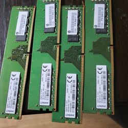 HP24D4U7S8MD-8 Kingston 8GB PC4-19200 DDR4-2400MHz CL17 288-Pin DIMM  Memory RAM