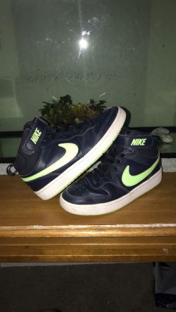 Limited edition neon green Nike Boys Size 5