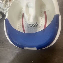 Foot Spa. Bubbles 