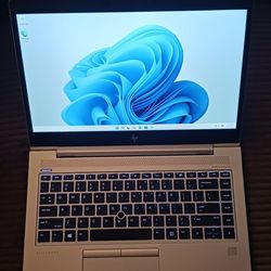 Touchscreen HP EliteBook Laptop AMD Ryzen 5 Pro 16GB RAM 512GB SSD Webcam 1080P LCD USB C Port Wi-Fi Wireless Windows 11 Professional 