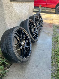 20x9 Asanti gloss black rims