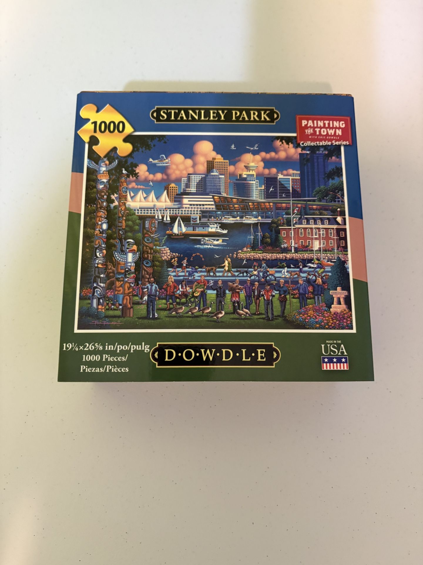 Brand New Dowdle "Stanley Park" 1000-Piece Puzzle!