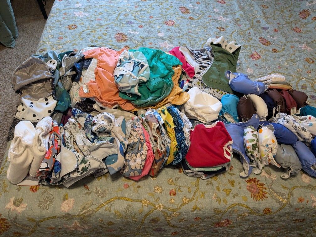 HUGE Cloth Diaper Lot!