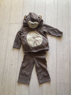 Carter’s 2pc Monkey Halloween Costume Boy/Girl 18 Months