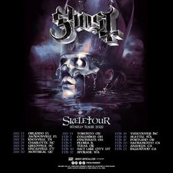4 Tickets For Ghost At Honda center 2/21