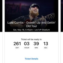 Luke Combs Concert Levi Stadium 