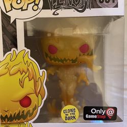 Limited Edition Glow In The Dark Human Torch Funko Pop