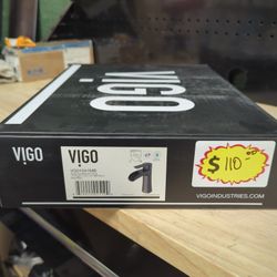 VIGO
Paloma Single Handle Single-Hole Bathroom Faucet in Matte Black