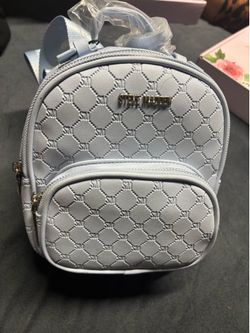 Steve Madden blue backpack