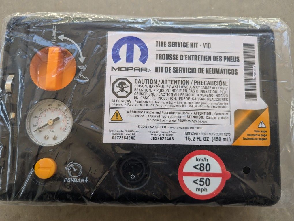 Mopar OEM Tire Service Kit