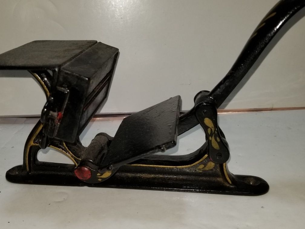OLD - ANTIQUE - VINTAGE BONANZA RAIL PRINTING PRESS