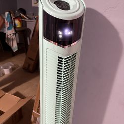 Green tower fan!😁