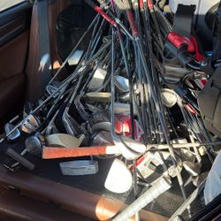 Assorted Used Golf Clubs