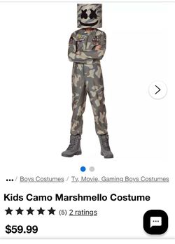 Kids Marshmello Costume
