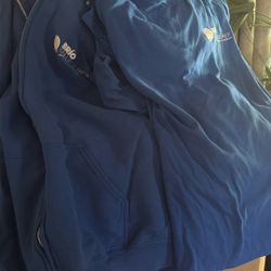 a jacket, four shirts