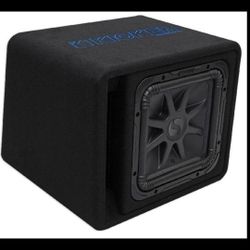 (1) KICKER L7S 12 LOADED ENCLOSURE 
