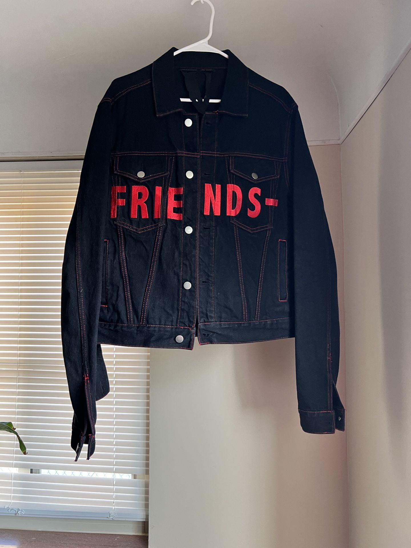 Red Vlone Friends- Denim Jacket