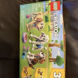 LEGO 31137 Dogs 3 In 1, 100% Authentic 