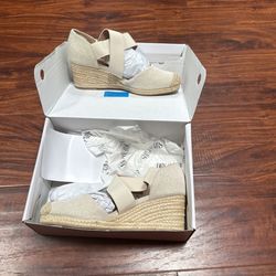 Espadrille Wedges Size 6