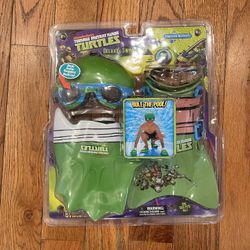TEENAGE MUTANT NINJA TURTLES TMNT SWIM Set GEAR GOGGLES FLIPPERS Nickelodeon New