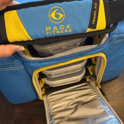 6 Pack Fitness Travel Bag 