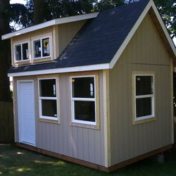 New 10 X 14 Custom Built Sheds On Customers Site  Message For Current Prices