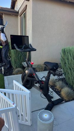 Peloton Stationary Exercise Bike with Screen