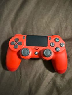 Playstation 4 controller red