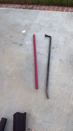 Digging  pry bar and breaker bar