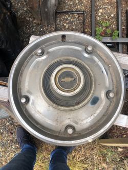 1970’s Chevy hubcaps