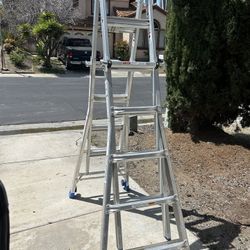 Safe Reach Extendable Ladder. 