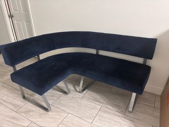 Blue sofa