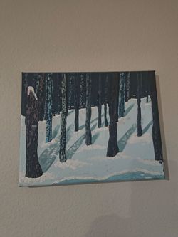 Original 5"×8" Landscape painting