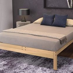Almost New Nomad Platform Bed with Rolling Drawers - 1.91m x 1.22m (Full Size)