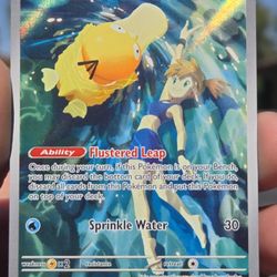 Mistys Psyduck Pokémon Card 