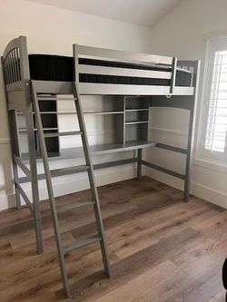 Twin size loft bed