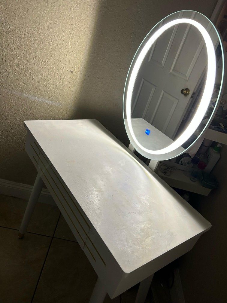 Vanity/espejo Giratorio 2 Piezas