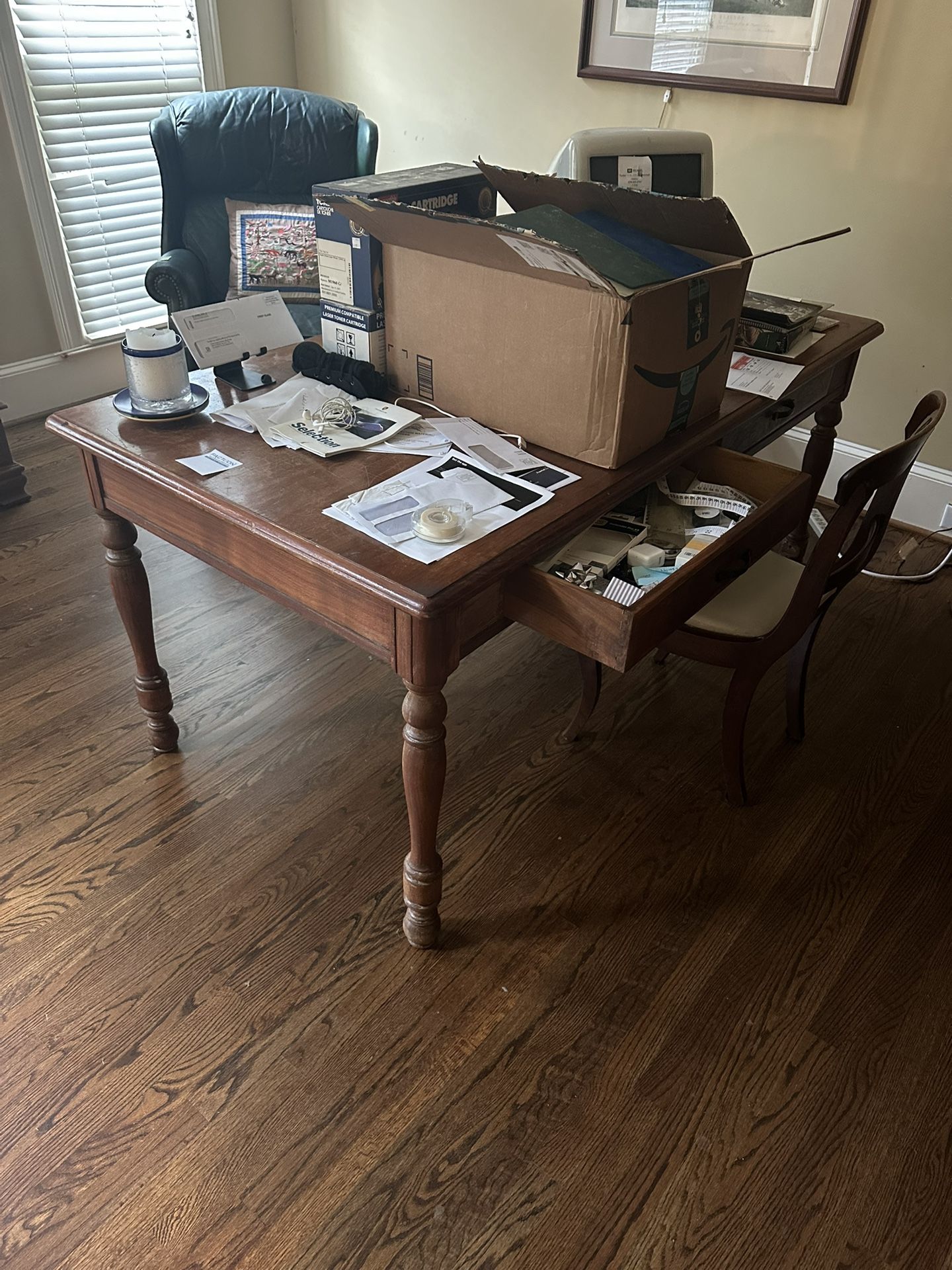 Desk With Drawer