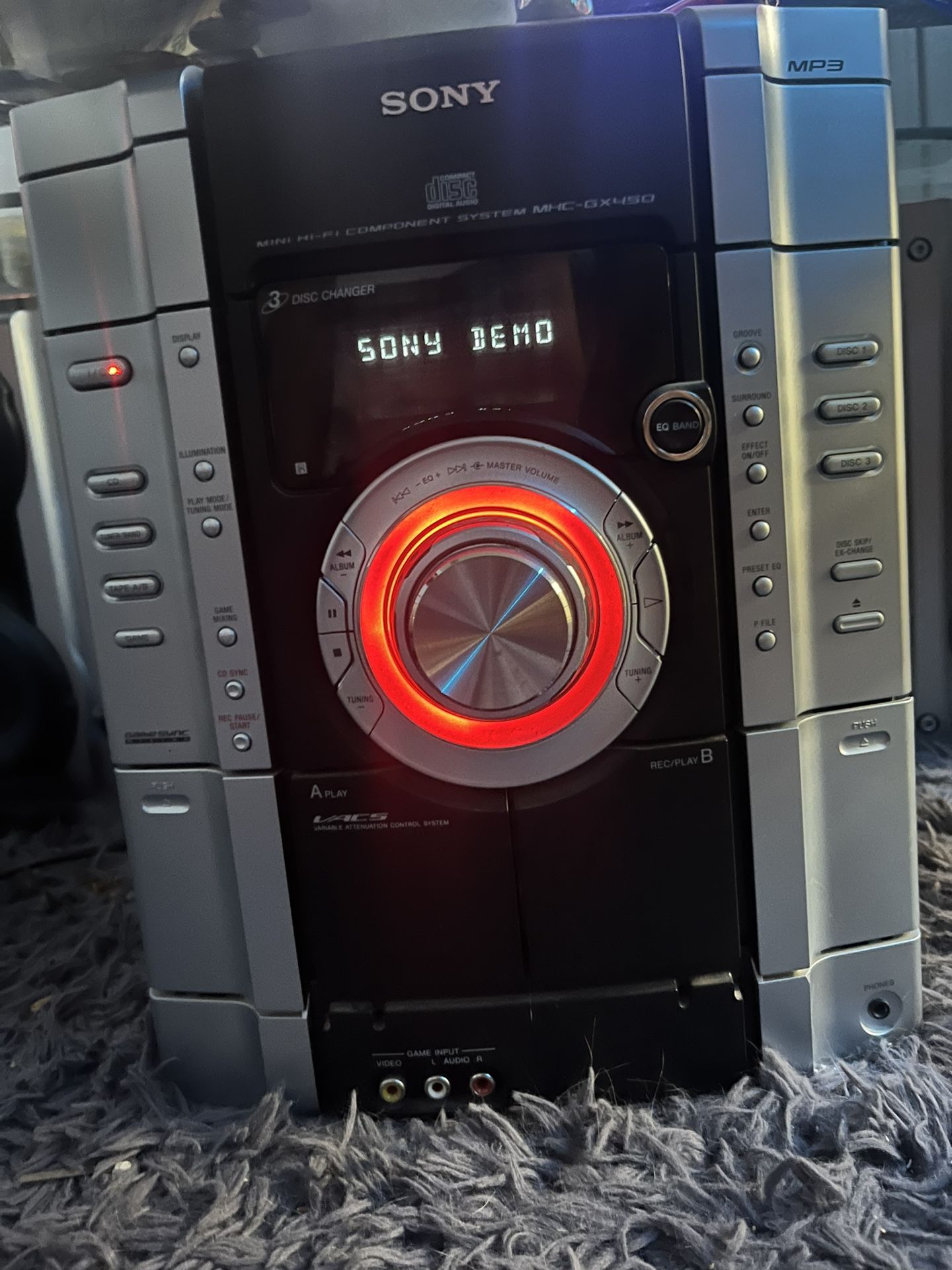 sony mini hifi component system mhcgx450 Radio System for Sale in Los