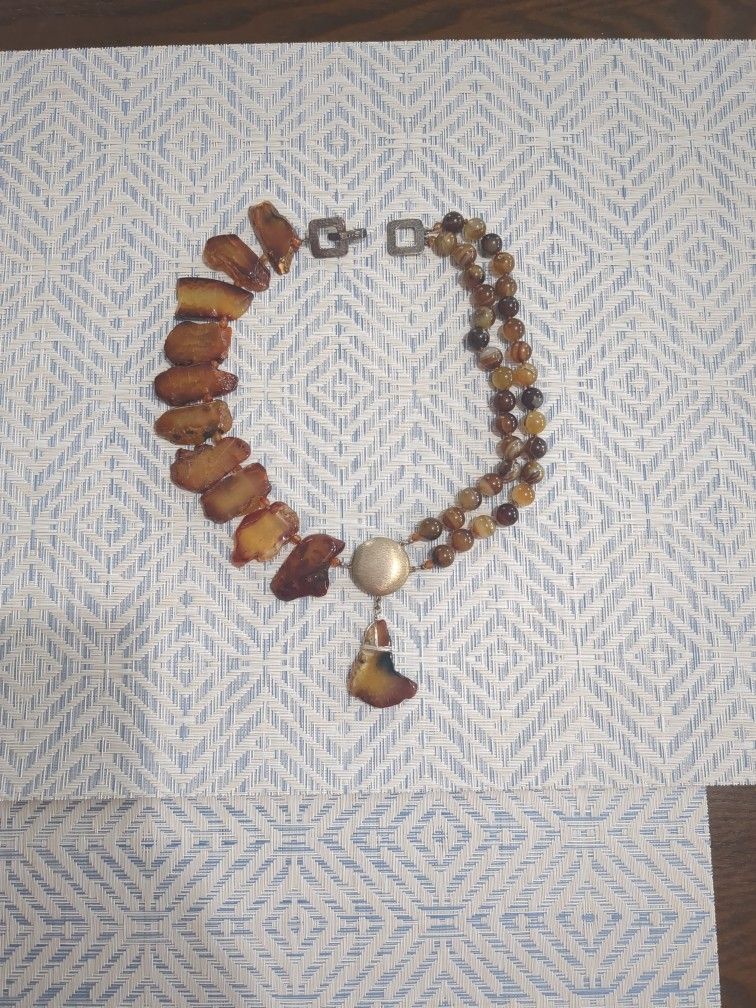 JBB 925 Amber Necklace