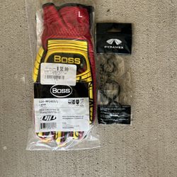 Boss Impact Gloves Xl & L